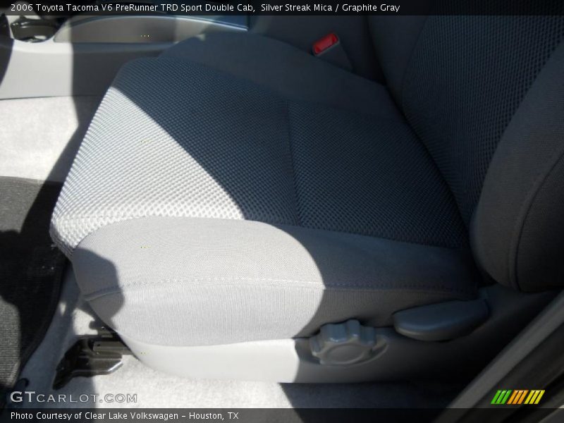 Silver Streak Mica / Graphite Gray 2006 Toyota Tacoma V6 PreRunner TRD Sport Double Cab