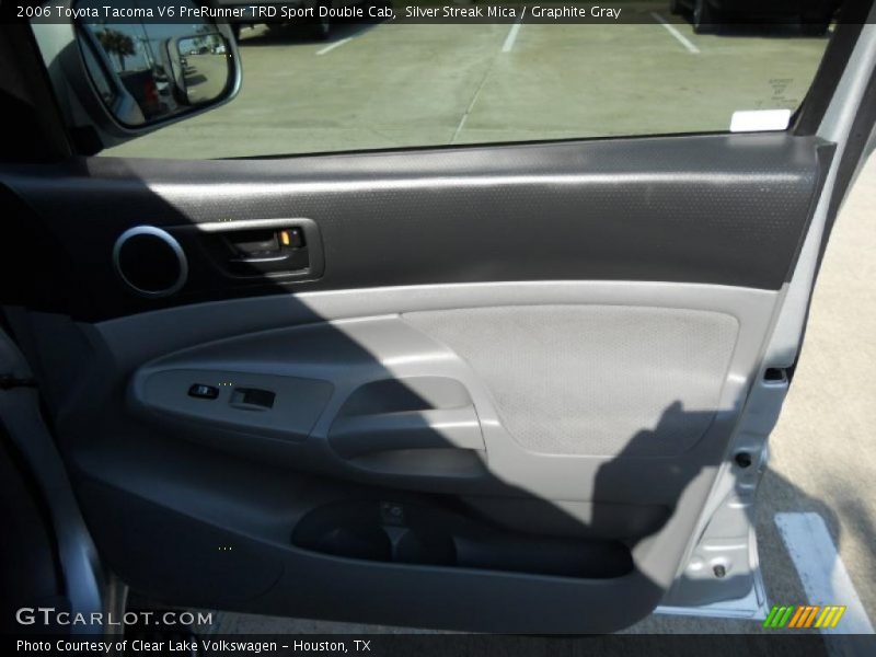 Silver Streak Mica / Graphite Gray 2006 Toyota Tacoma V6 PreRunner TRD Sport Double Cab