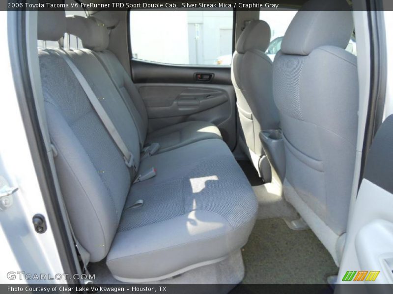 Silver Streak Mica / Graphite Gray 2006 Toyota Tacoma V6 PreRunner TRD Sport Double Cab