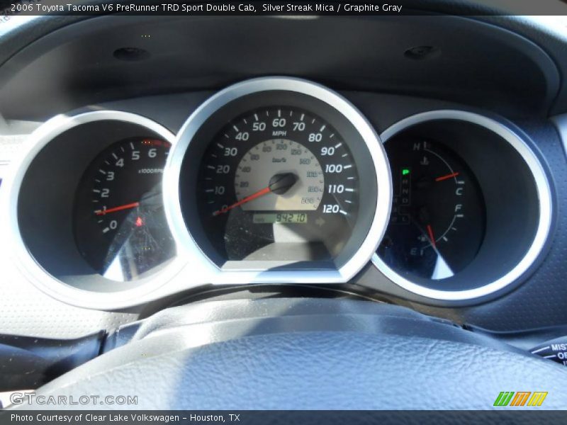 Silver Streak Mica / Graphite Gray 2006 Toyota Tacoma V6 PreRunner TRD Sport Double Cab