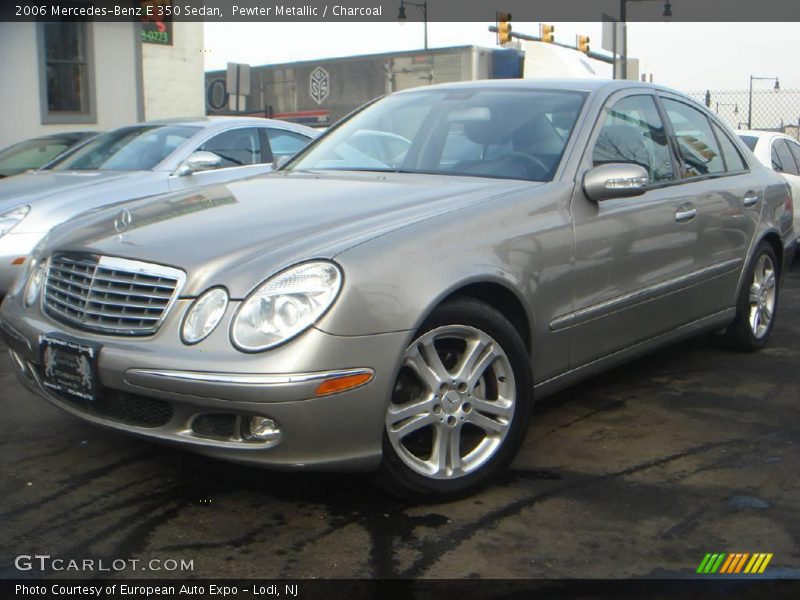 Pewter Metallic / Charcoal 2006 Mercedes-Benz E 350 Sedan