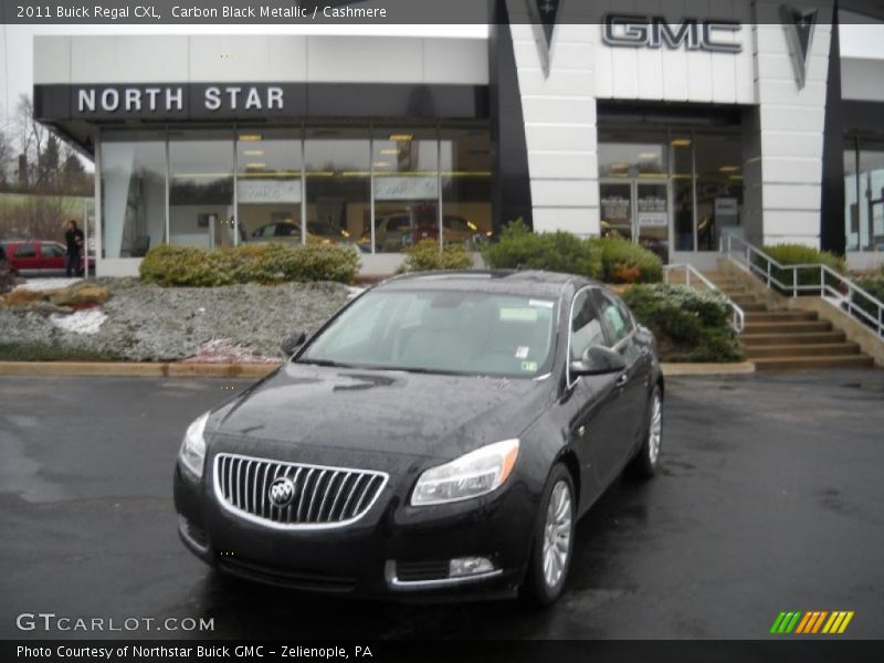 Carbon Black Metallic / Cashmere 2011 Buick Regal CXL