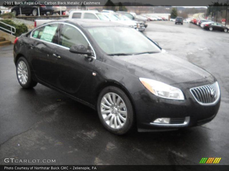 Carbon Black Metallic / Cashmere 2011 Buick Regal CXL