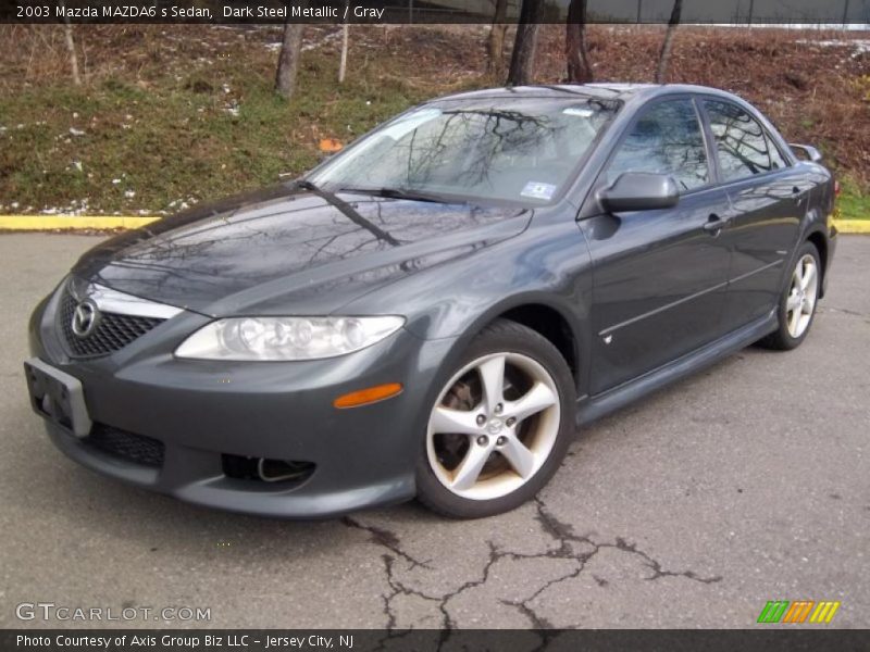 Dark Steel Metallic / Gray 2003 Mazda MAZDA6 s Sedan