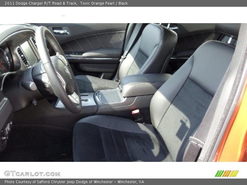  2011 Charger R/T Road & Track Black Interior