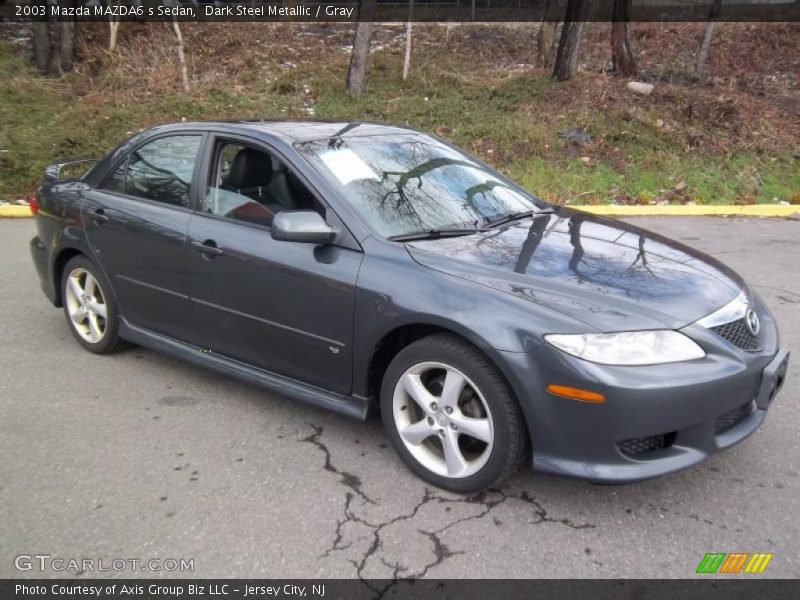 Front 3/4 View of 2003 MAZDA6 s Sedan