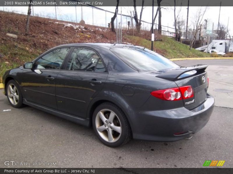 Dark Steel Metallic / Gray 2003 Mazda MAZDA6 s Sedan