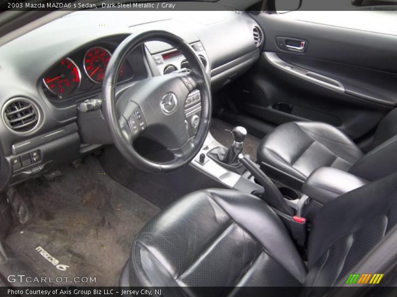  2003 MAZDA6 s Sedan Gray Interior
