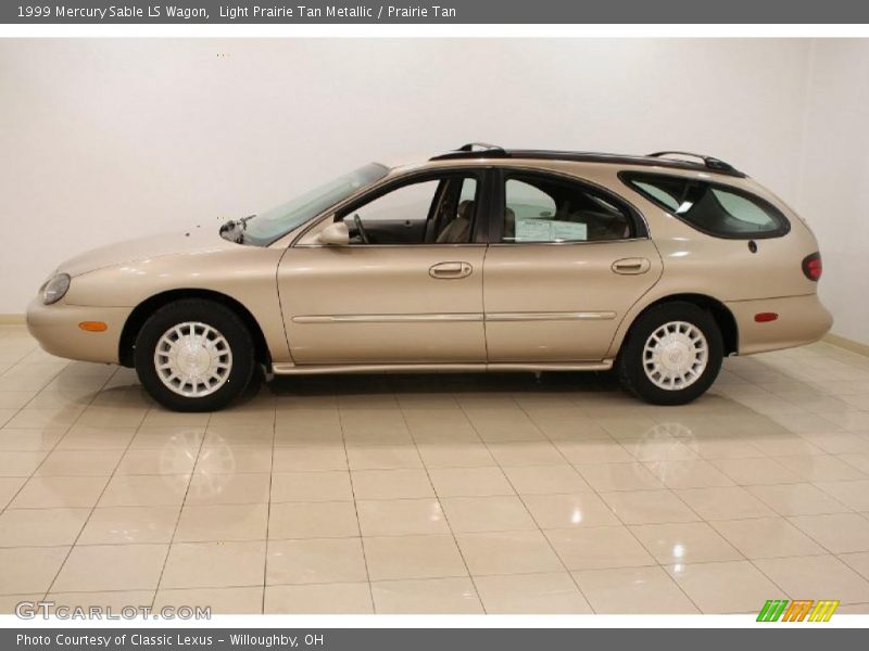 Light Prairie Tan Metallic / Prairie Tan 1999 Mercury Sable LS Wagon