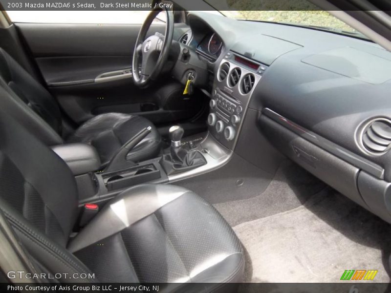 Dark Steel Metallic / Gray 2003 Mazda MAZDA6 s Sedan