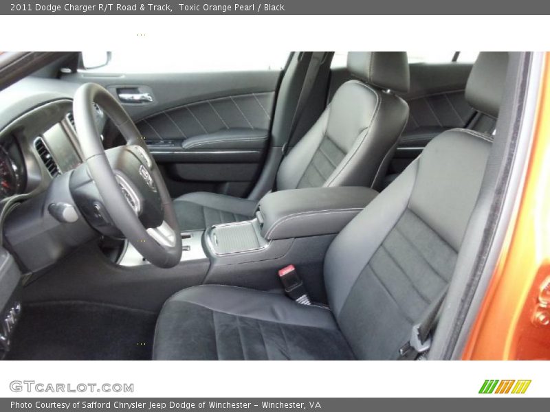  2011 Charger R/T Road & Track Black Interior