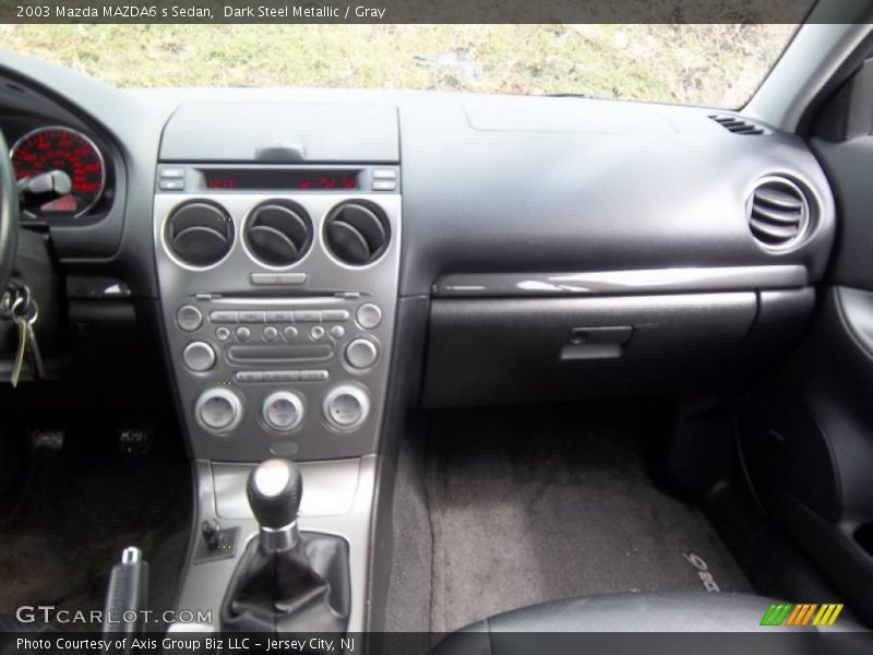 Dark Steel Metallic / Gray 2003 Mazda MAZDA6 s Sedan