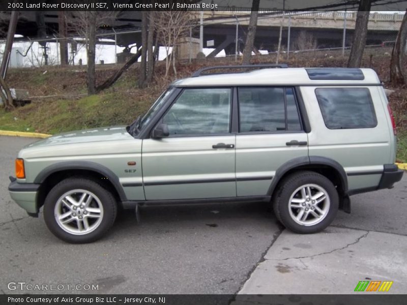  2002 Discovery II SE7 Vienna Green Pearl