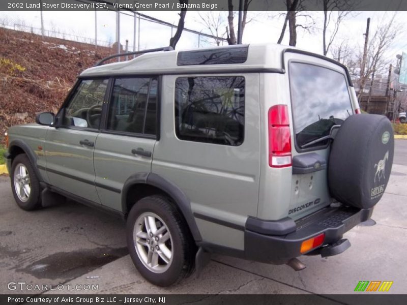  2002 Discovery II SE7 Vienna Green Pearl
