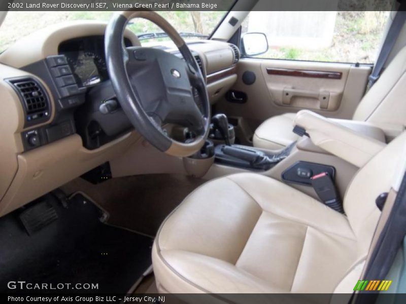  2002 Discovery II SE7 Bahama Beige Interior