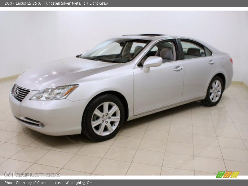 Tungsten Silver Metallic / Light Gray 2007 Lexus ES 350