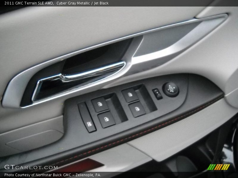 Cyber Gray Metallic / Jet Black 2011 GMC Terrain SLE AWD