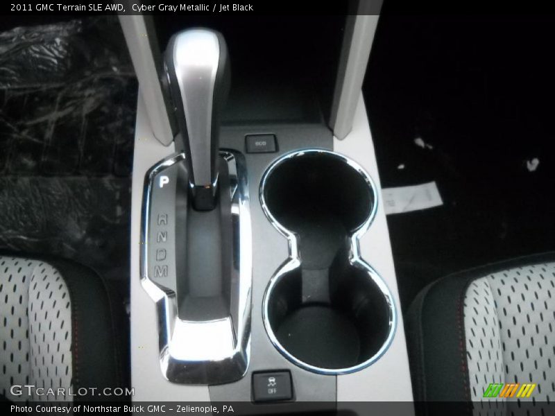 Cyber Gray Metallic / Jet Black 2011 GMC Terrain SLE AWD