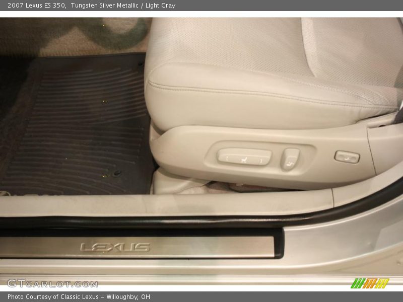 Tungsten Silver Metallic / Light Gray 2007 Lexus ES 350
