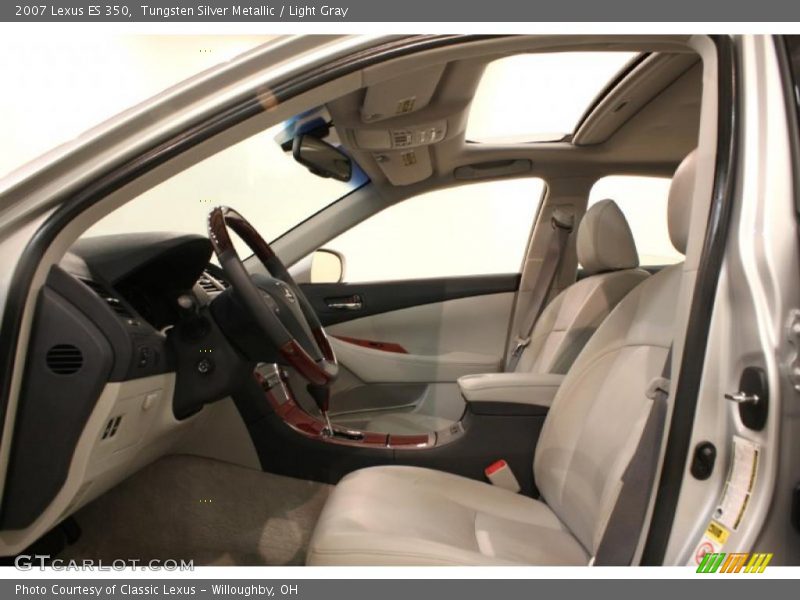 Tungsten Silver Metallic / Light Gray 2007 Lexus ES 350