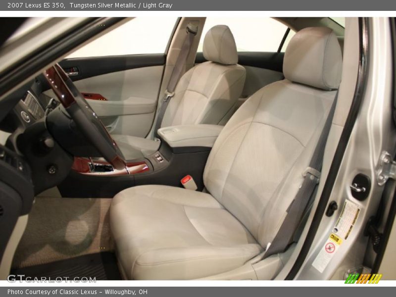 Tungsten Silver Metallic / Light Gray 2007 Lexus ES 350