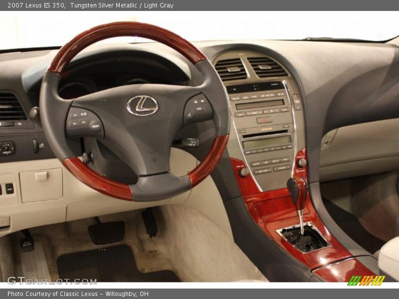Tungsten Silver Metallic / Light Gray 2007 Lexus ES 350