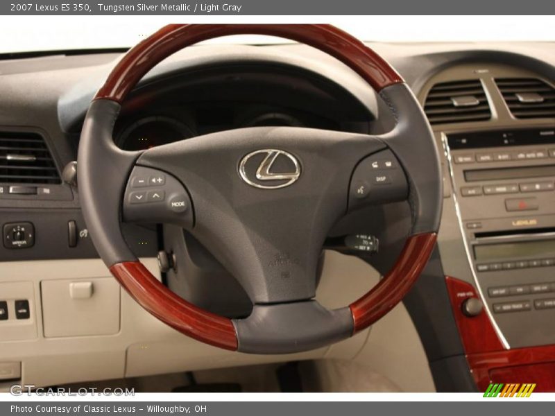 Tungsten Silver Metallic / Light Gray 2007 Lexus ES 350