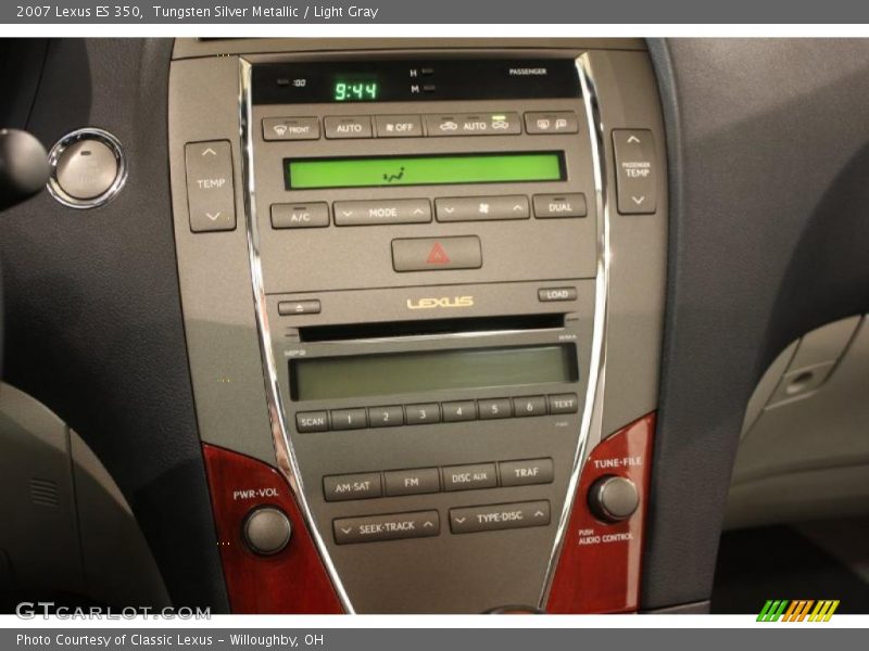 Tungsten Silver Metallic / Light Gray 2007 Lexus ES 350