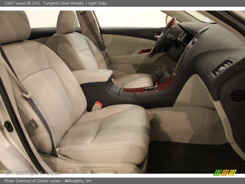 Tungsten Silver Metallic / Light Gray 2007 Lexus ES 350