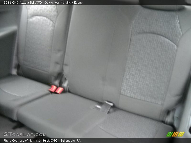 Quicksilver Metallic / Ebony 2011 GMC Acadia SLE AWD