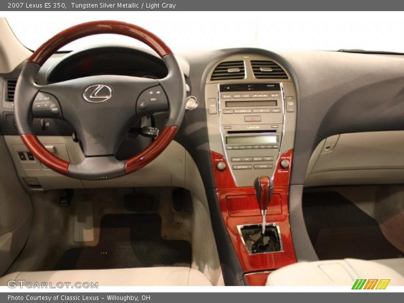 Tungsten Silver Metallic / Light Gray 2007 Lexus ES 350