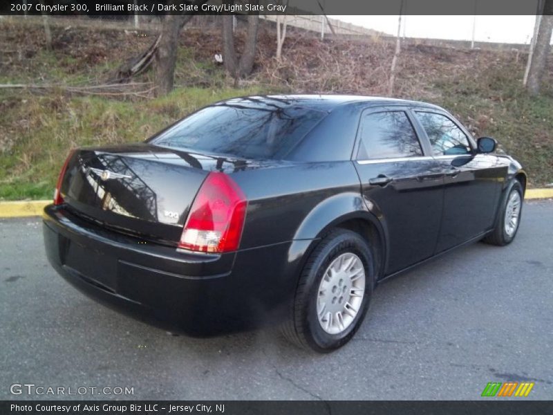 Brilliant Black / Dark Slate Gray/Light Slate Gray 2007 Chrysler 300