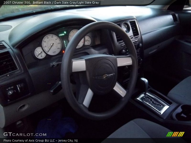 Brilliant Black / Dark Slate Gray/Light Slate Gray 2007 Chrysler 300
