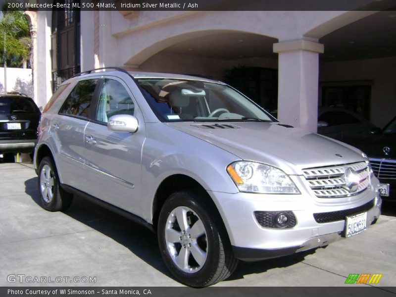 Iridium Silver Metallic / Ash 2006 Mercedes-Benz ML 500 4Matic