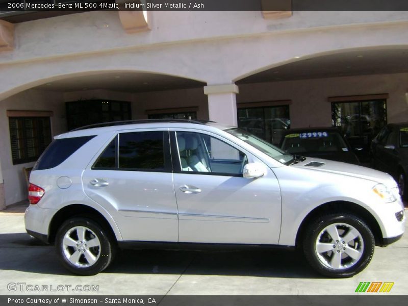 Iridium Silver Metallic / Ash 2006 Mercedes-Benz ML 500 4Matic