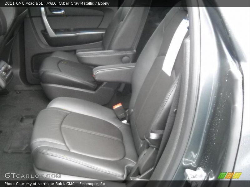 Cyber Gray Metallic / Ebony 2011 GMC Acadia SLT AWD