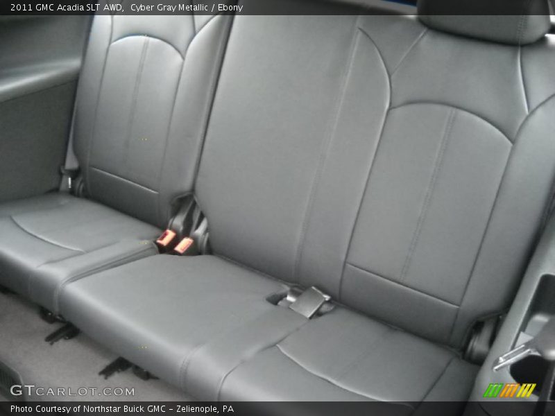 Cyber Gray Metallic / Ebony 2011 GMC Acadia SLT AWD