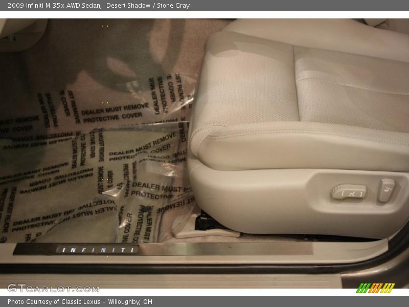 Desert Shadow / Stone Gray 2009 Infiniti M 35x AWD Sedan