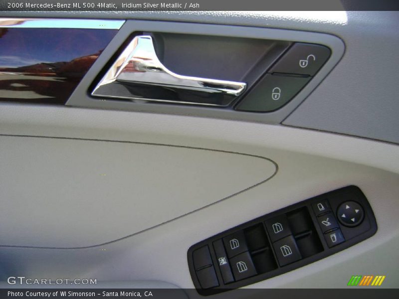Iridium Silver Metallic / Ash 2006 Mercedes-Benz ML 500 4Matic
