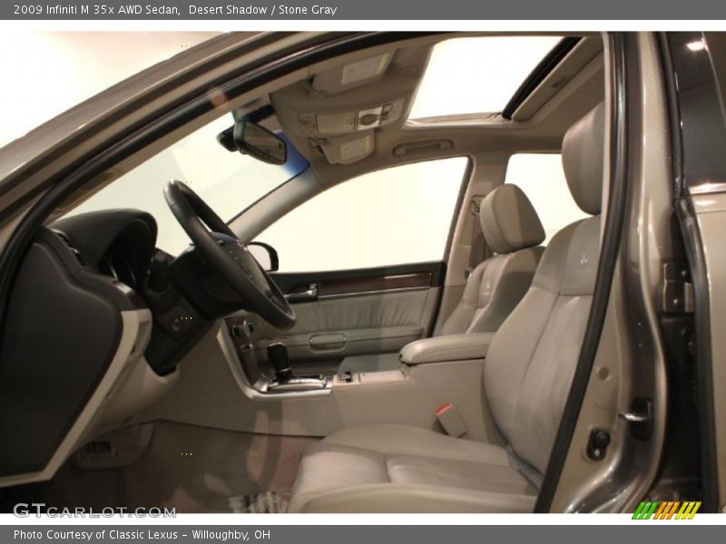Desert Shadow / Stone Gray 2009 Infiniti M 35x AWD Sedan