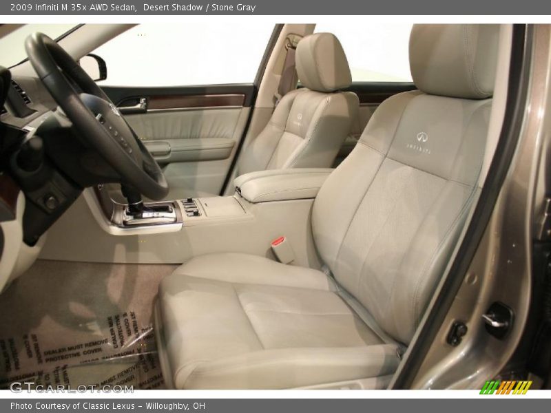 Desert Shadow / Stone Gray 2009 Infiniti M 35x AWD Sedan