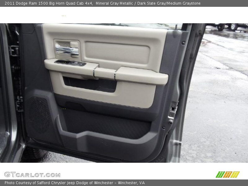 Mineral Gray Metallic / Dark Slate Gray/Medium Graystone 2011 Dodge Ram 1500 Big Horn Quad Cab 4x4