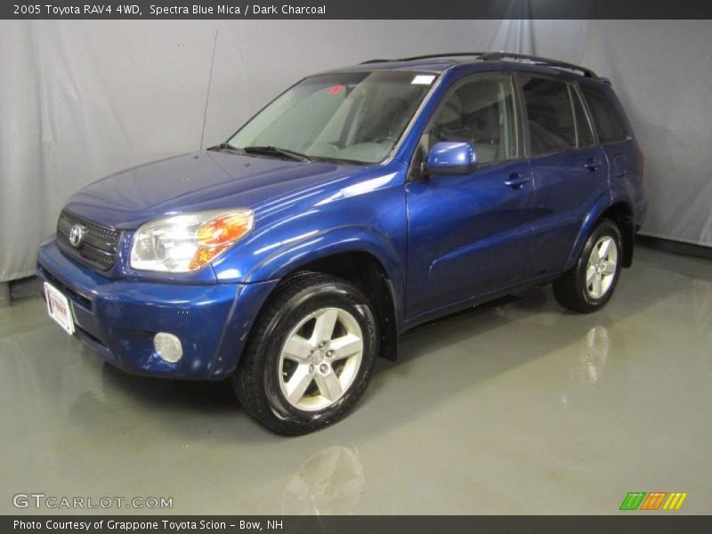 Spectra Blue Mica / Dark Charcoal 2005 Toyota RAV4 4WD