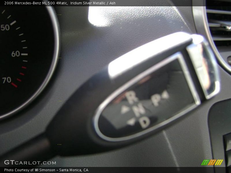 Iridium Silver Metallic / Ash 2006 Mercedes-Benz ML 500 4Matic