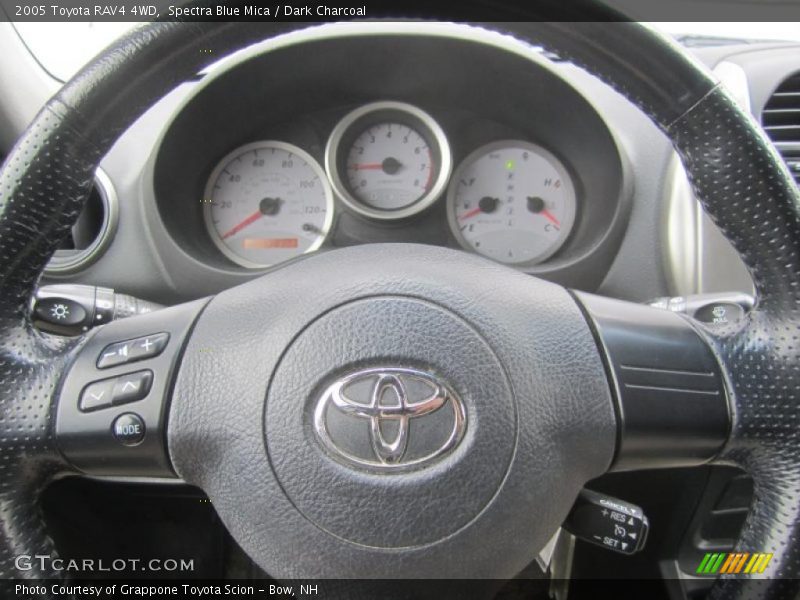 Spectra Blue Mica / Dark Charcoal 2005 Toyota RAV4 4WD