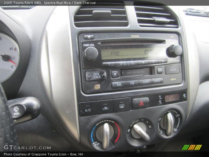 Spectra Blue Mica / Dark Charcoal 2005 Toyota RAV4 4WD