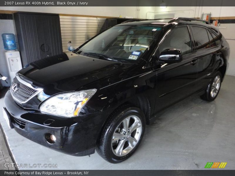 Black Onyx / Ivory 2007 Lexus RX 400h Hybrid