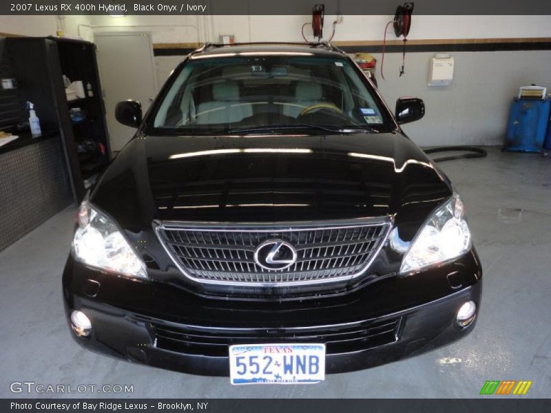 Black Onyx / Ivory 2007 Lexus RX 400h Hybrid