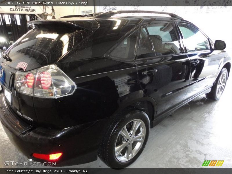 Black Onyx / Ivory 2007 Lexus RX 400h Hybrid