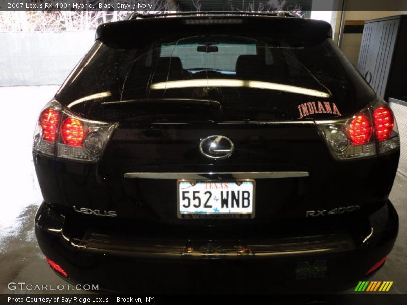 Black Onyx / Ivory 2007 Lexus RX 400h Hybrid